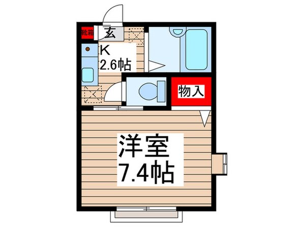 アルファ千間台の物件間取画像